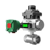 Kingdom V-Tork Actuated Ball Valve 1.25in Screwed BSP 1000 PSI